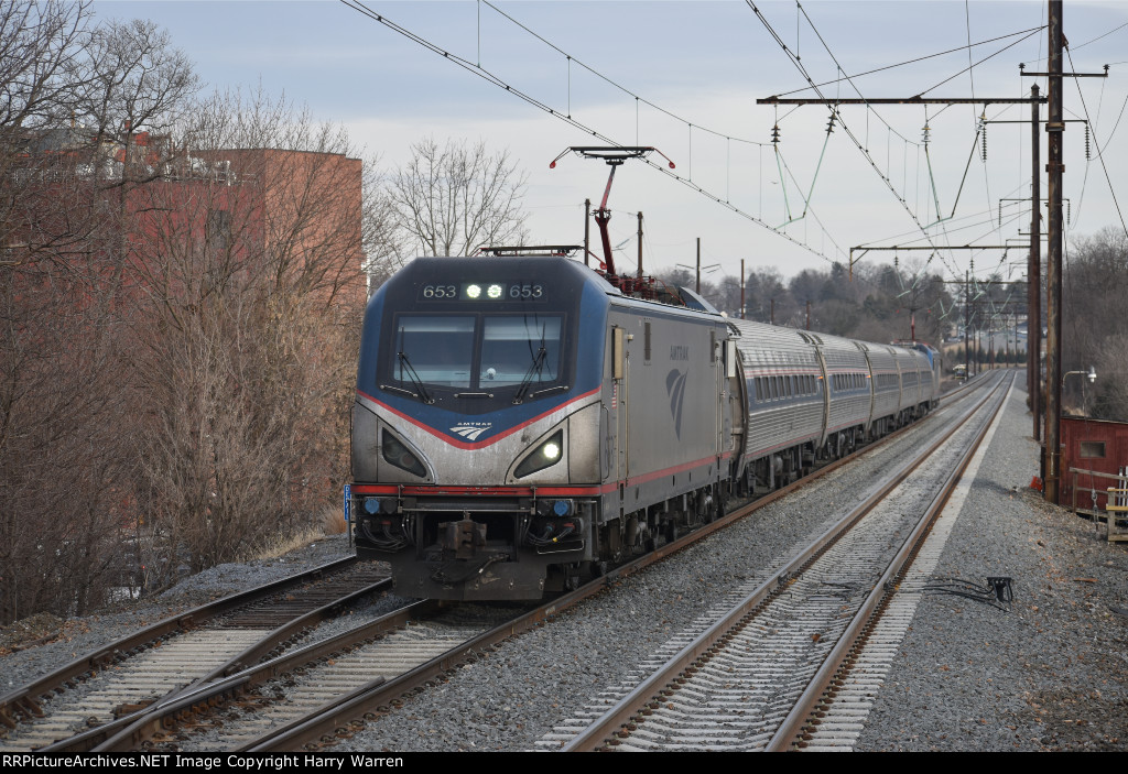 Amtrak Keystone Service 609